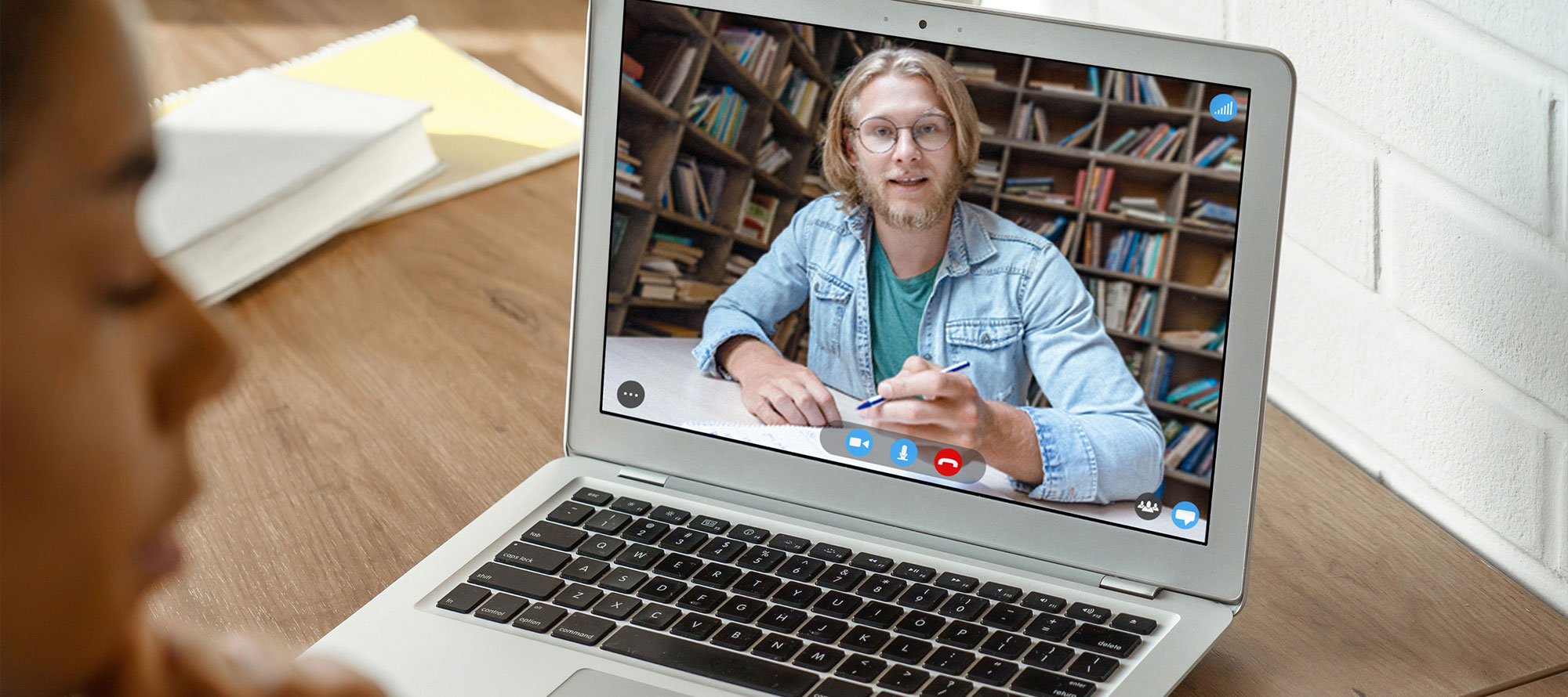 Video conference with a Personalized Education Coach